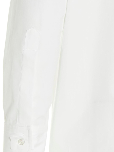 Maison Margiela White Oxford Shirt In White