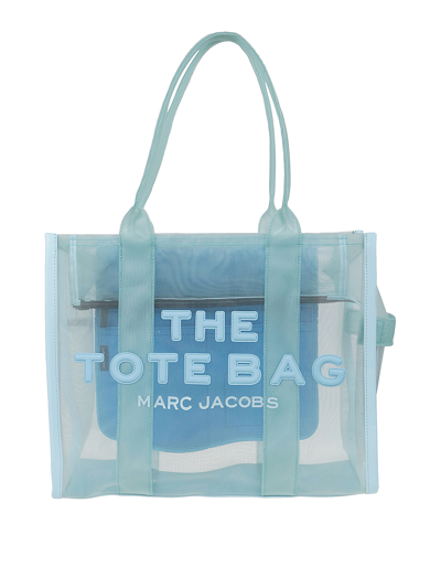 Shop Marc Jacobs Traveler Tote In Light Blue