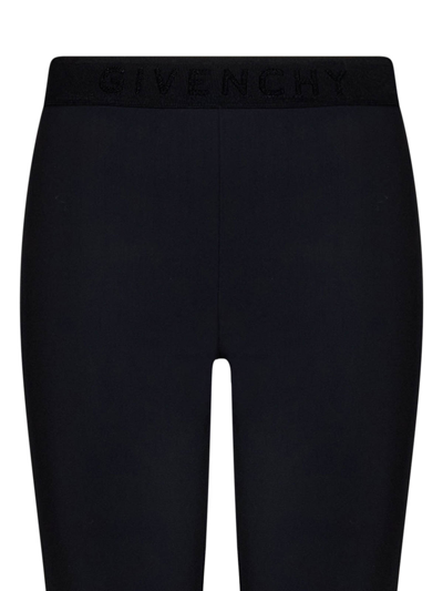 Shop Givenchy Black Stretch Leggings