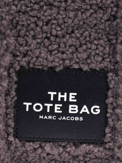 Shop Marc Jacobs The  Small Teddy Tote - Gris In Grey