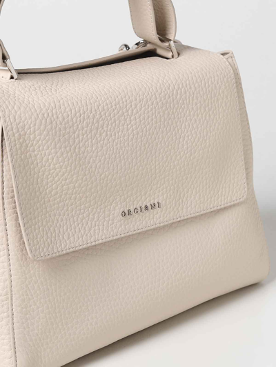 Orciani Sveva Medium Soft Bag In White