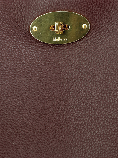 Shop Mulberry Bolso Shopping - Bayswater S In Burgundy
