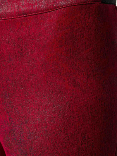 Ann Demeulemeester Julius Skinny Trousers In Rojo
