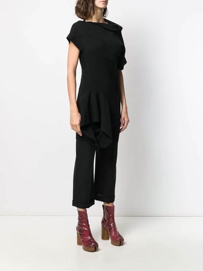 Shop Rick Owens Reconstructed Tunic Top In Black
