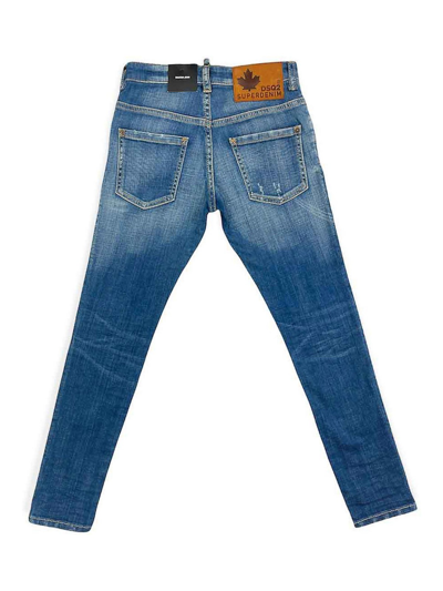 Dsquared2 Bootcut Jeans In Blue