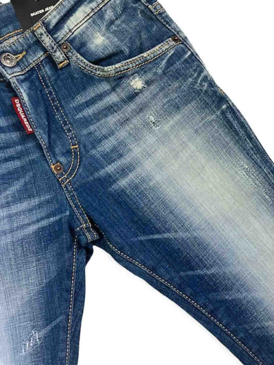 Dsquared2 Bootcut Jeans In Blue