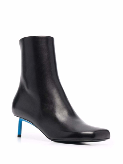 Off-white Allen 60mm Ankle Boots In Black