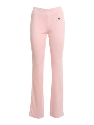 Chiara Ferragni Maxilogomania Two-piece Tracksuit In Pink