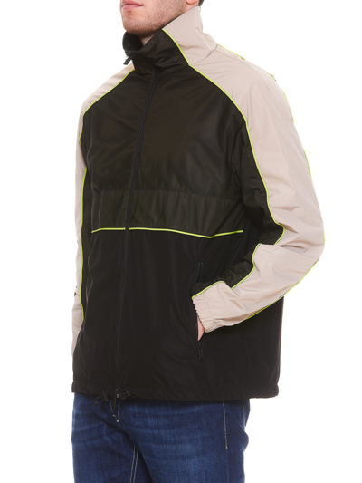 Dsquared2 Tech Fabric Jacket In Negro