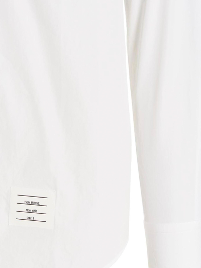 Shop Thom Browne 4bar Shirt In White