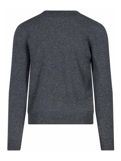 Shop Malo Classic Sweater In Gris