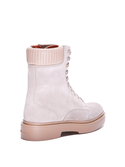 Santoni Boot In Rosado Claro