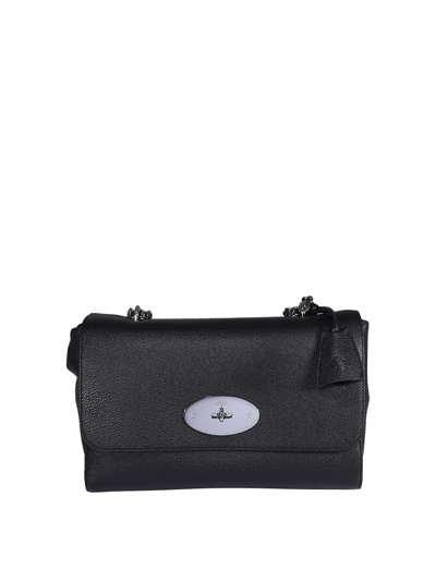 Shop Mulberry Leather Clutch In Black
