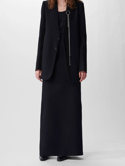 Shop Ann Demeulemeester Nathalie X-long Skirt In Negro