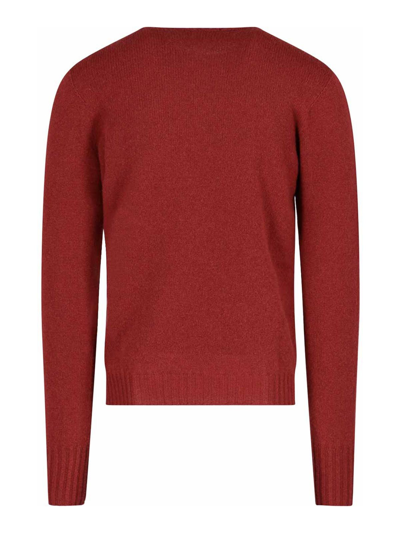 Shop Drumohr Suéter Con Escote Barco - Rojo