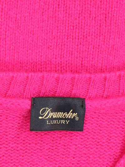 Shop Drumohr Classic Sweater In Nude & Neutrals