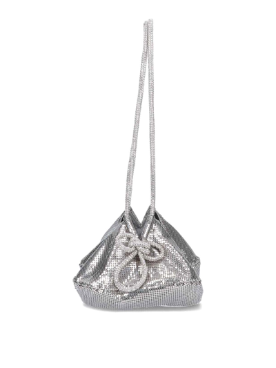 Shop Kara Shoulder Bag In Silver