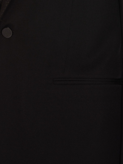 Alexander Mcqueen Single Breasted Blazer In Black