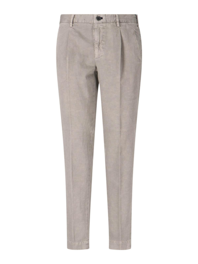 Shop Incotex Slim Pants In Grey