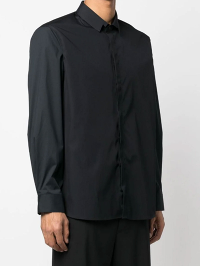 Neil Barrett Camisa - Negro In Black