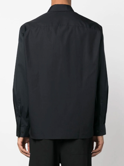 Neil Barrett Camisa - Negro In Black