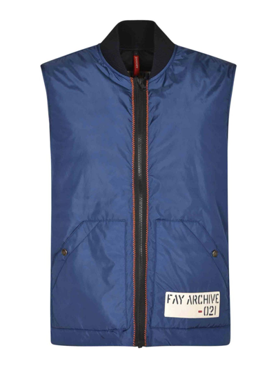 Shop Fay Coat In Azul