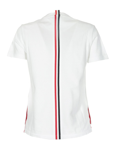 Thom Browne Rwb Stripe T In White