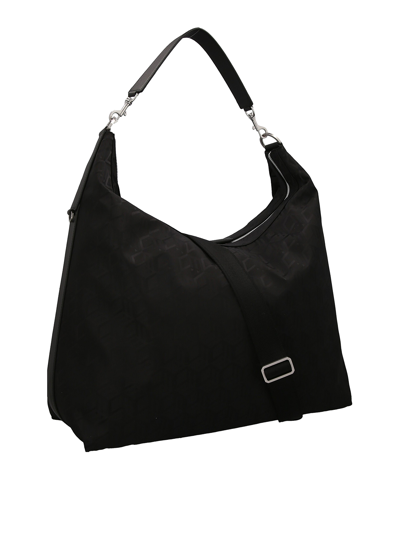 Shop Mcm Aren Xlarge Shoulder Bag In Black