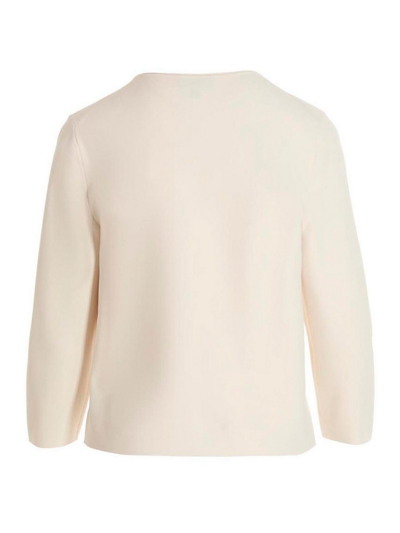 Shop Theory Clean Sweater In White