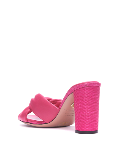 Shop Aquazzura Olie Pump Sandals In Multicolour