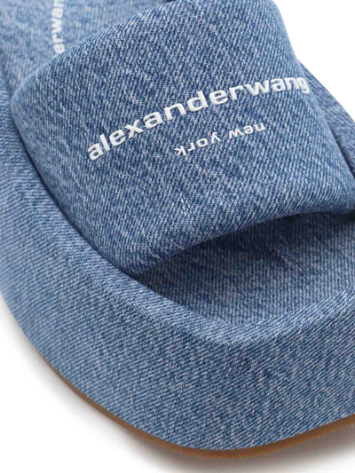 Shop Alexander Wang Mocasines - Lavado Medio In Medium Wash