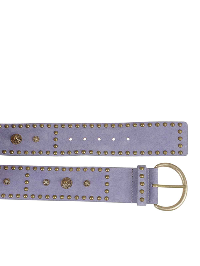 Shop Alessia Zamattio High Belt In Light Purple