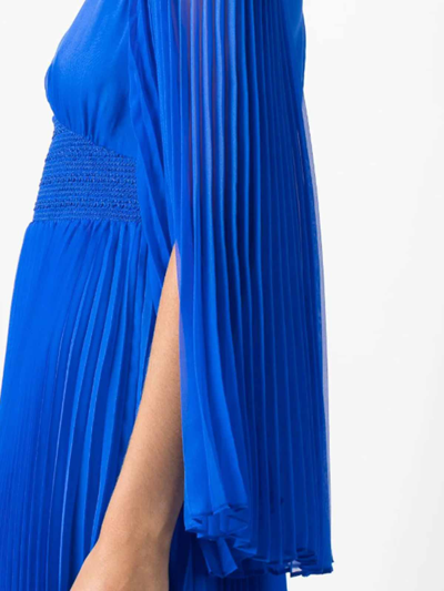 Shop Alice And Olivia Zion Dress In Azul