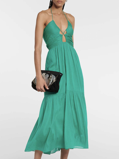 Shop Isabel Marant Birona Dress In Green
