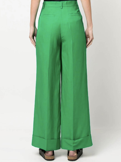 P.a.r.o.s.h Parosh Trousers In Green