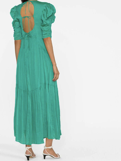 Shop Isabel Marant Dress Bealisa In Green