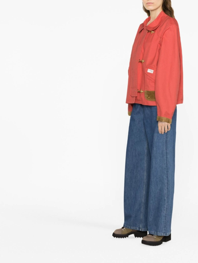 Fay 4 Ganci Archive Field Jacket In Pink