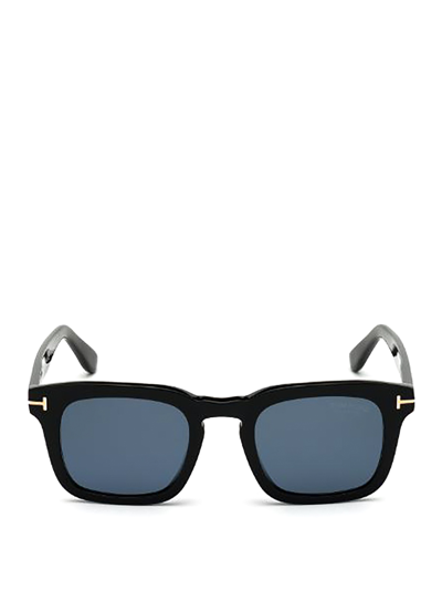 Tom Ford Fr0751 01a Sunglasses In Black