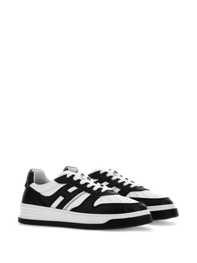 Shop Hogan H630 Sneakers In White