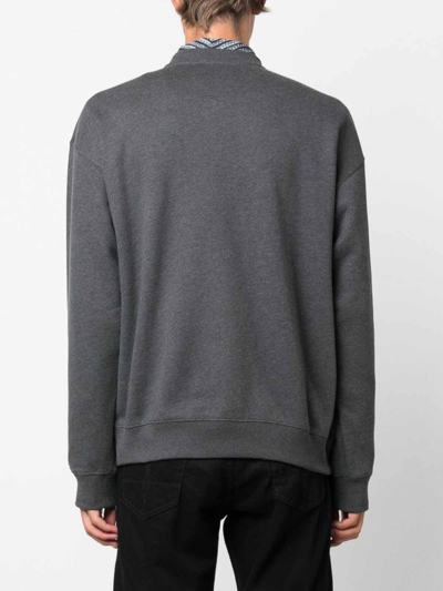 Shop Versace Sudadera - Gris In Grey