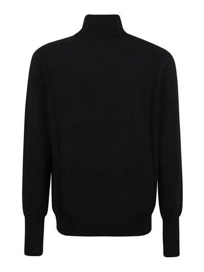 Shop Ballantyne T Neck Pullover In Black