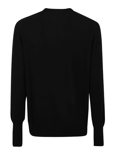 Ballantyne Round Neck Pullover In Black