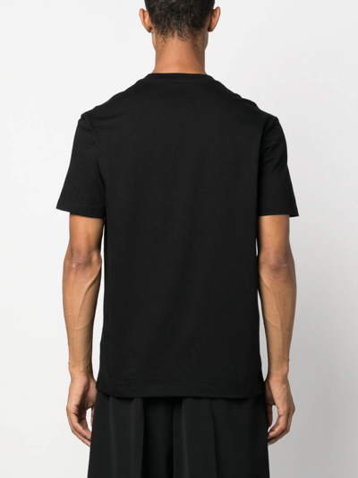 Shop Versace ` Embroidery` T-shirt In Negro