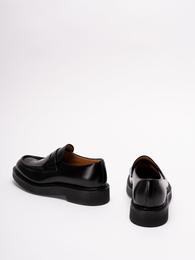 Shop Church's Lynton Leather Slip-on Shoes In Negro