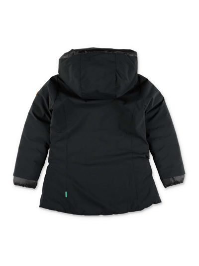 Shop Save The Duck Boy Padded Jacket In Negro