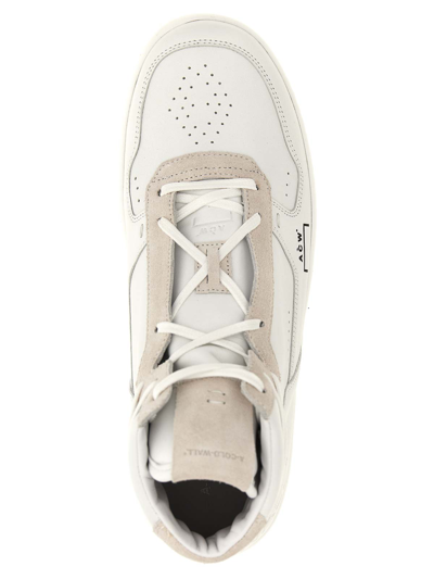 Shop A-cold-wall* Luol Hi Top Sneakers In Blanco
