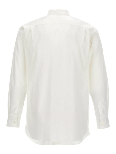 Shop Comme Des Garçons Comme Des Garons Shirt X Lacoste Shirt In Blanco