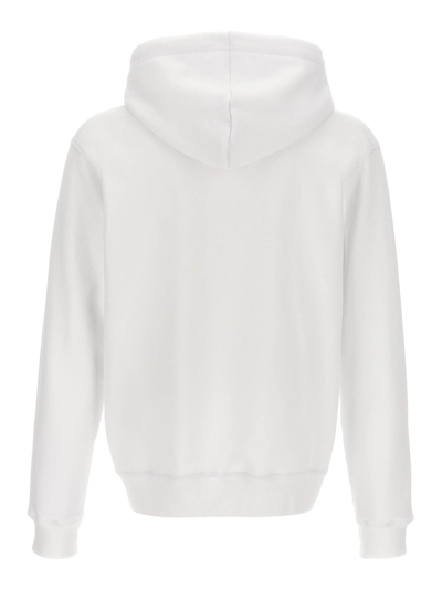 Shop Dsquared2 Printed Hoodie In White