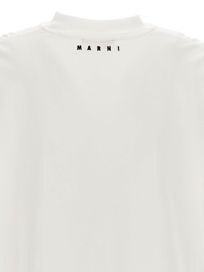 Shop Marni Treasured Bespoke Dream T-shirt In White