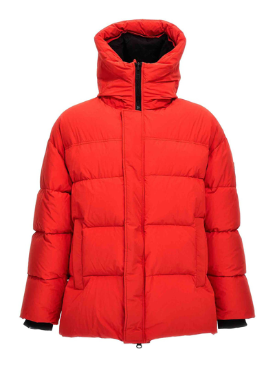 Shop Doublet Down Jacket In Red